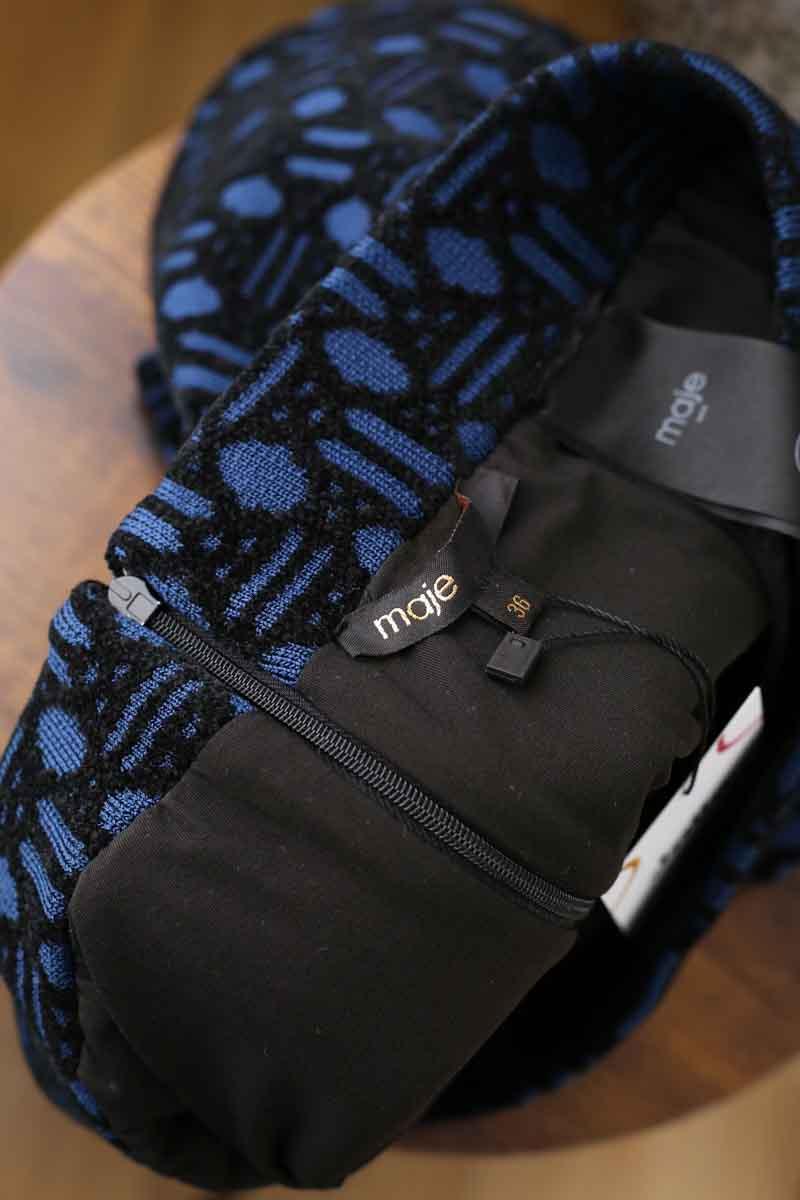 Jupe-short Maje  Bleu