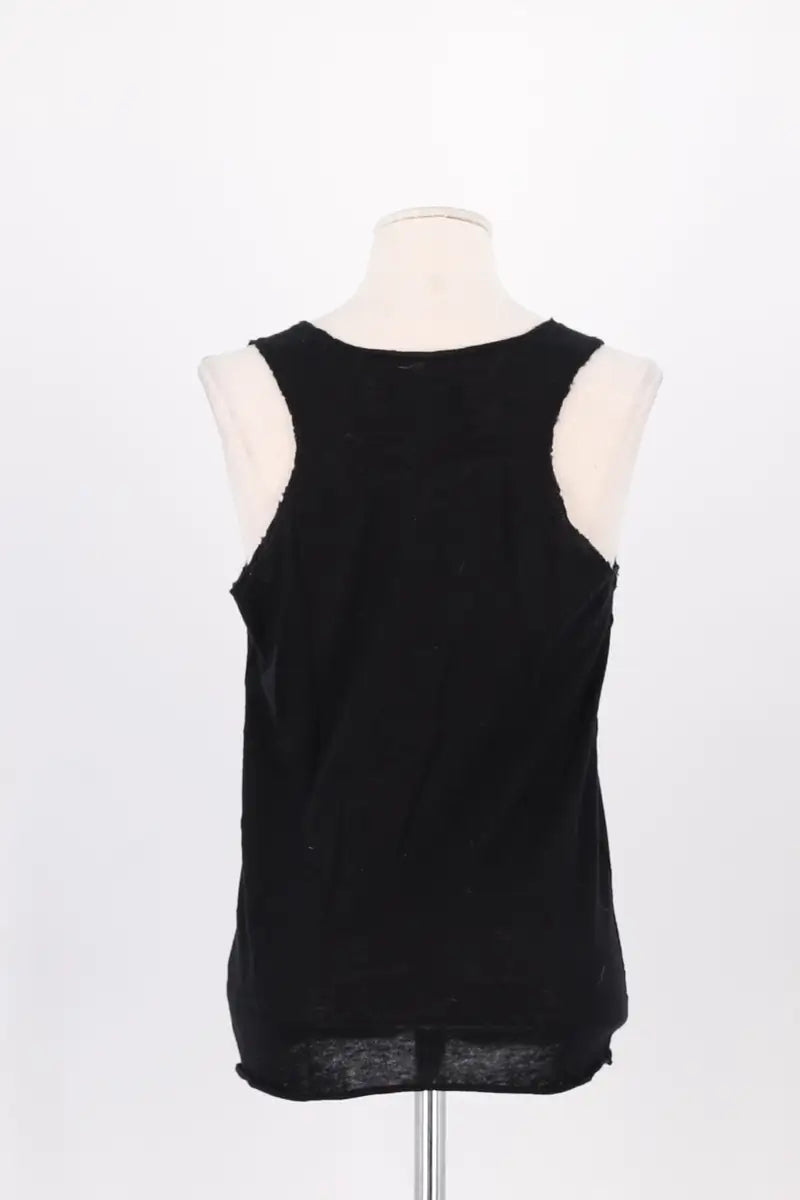 Top sans manche Zadig & Voltaire Noir en Cachemire