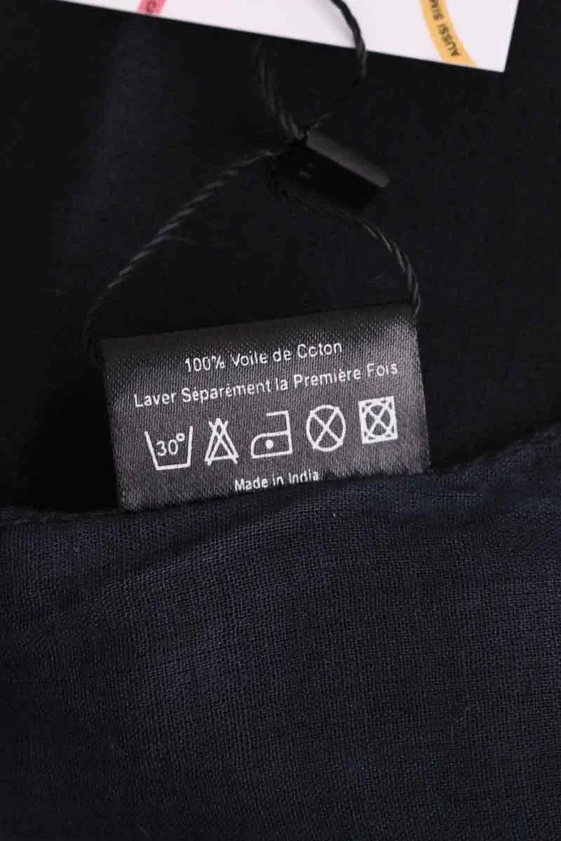 Chèche Sonia Rykiel Noir en Coton