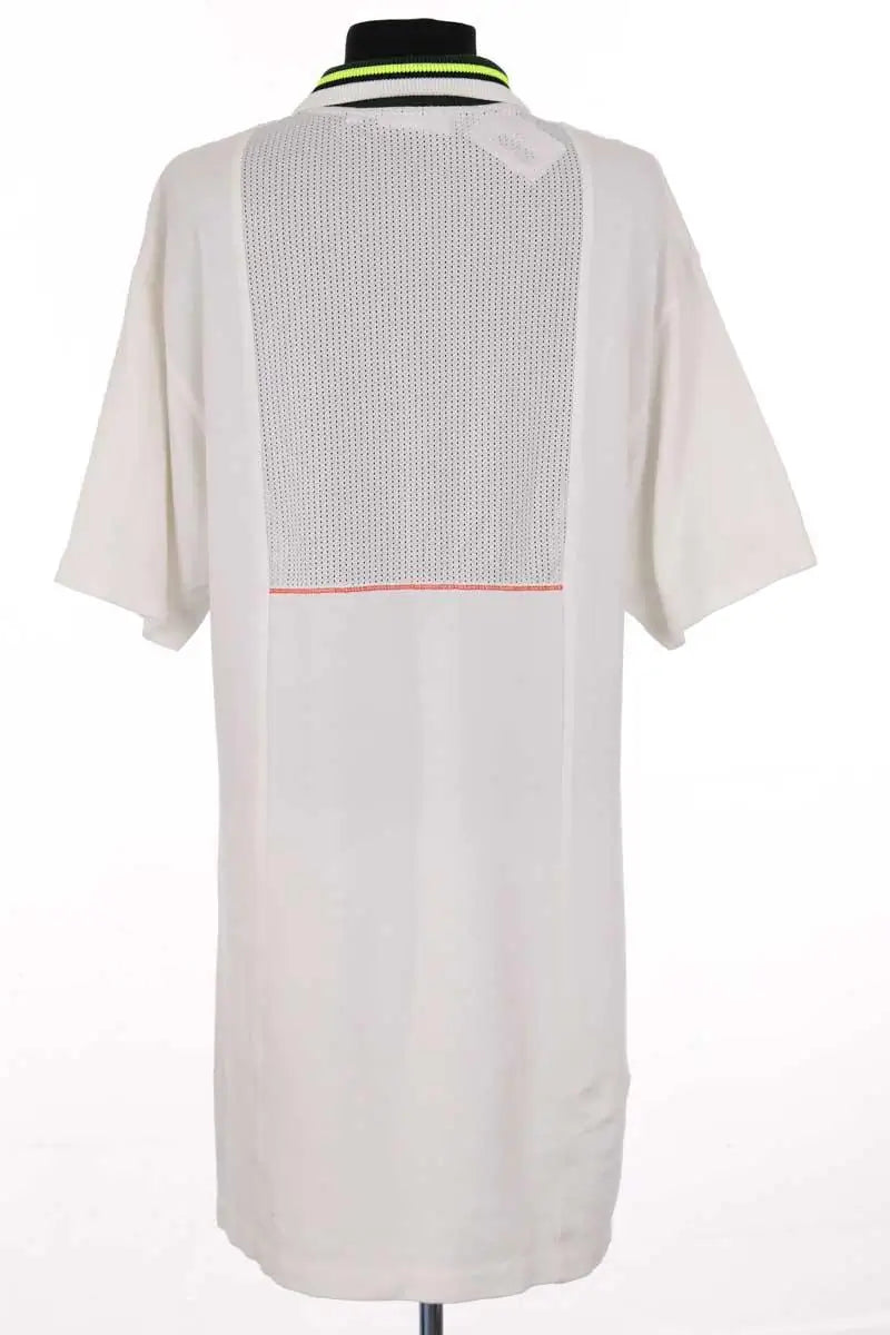 Robe Lacoste Blanc en Coton