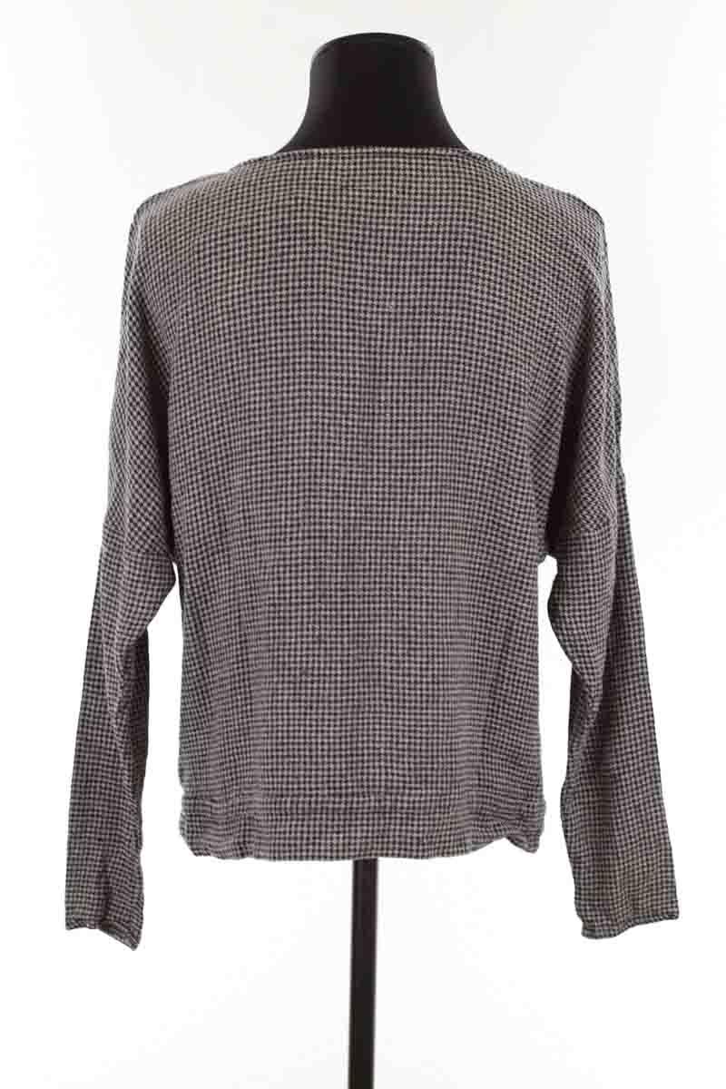 Top Laurence Doligé  Gris