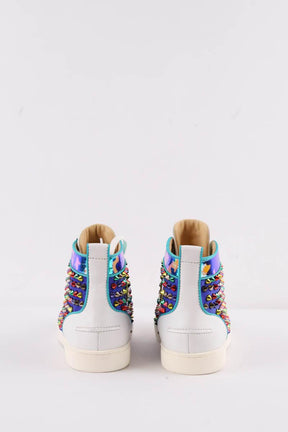 Baskets Christian Louboutin Lou Spikes Multicolore