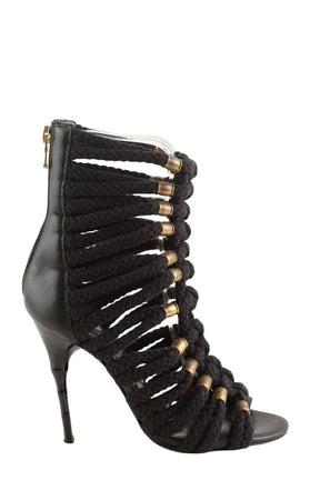 Talons Balmain  Noir