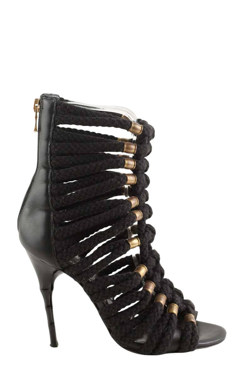 Talons Balmain  Noir