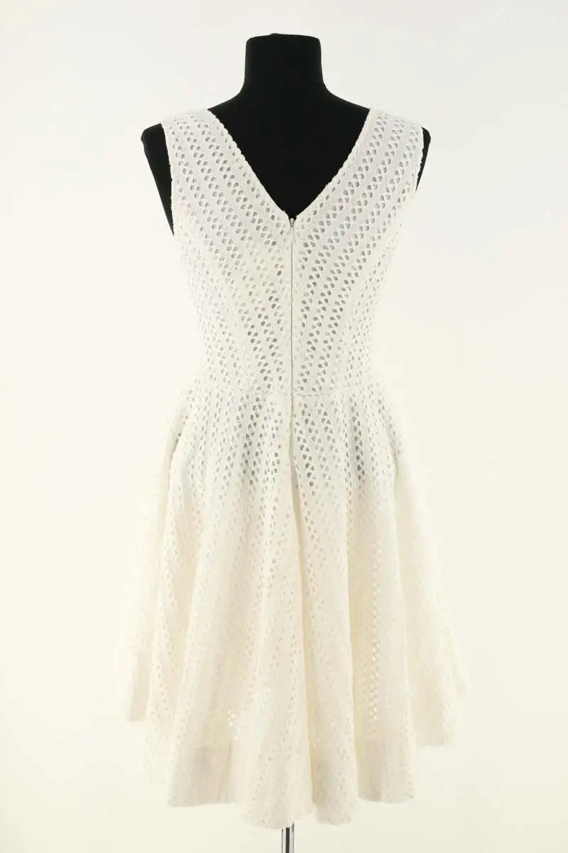 Robe Sandro Blanc en Synthétique