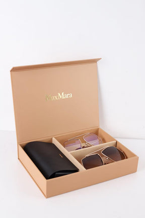Lunettes de soleil Max Mara  Marron