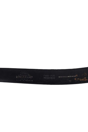 Ceinture en cuir Longchamp Marine en Cuir