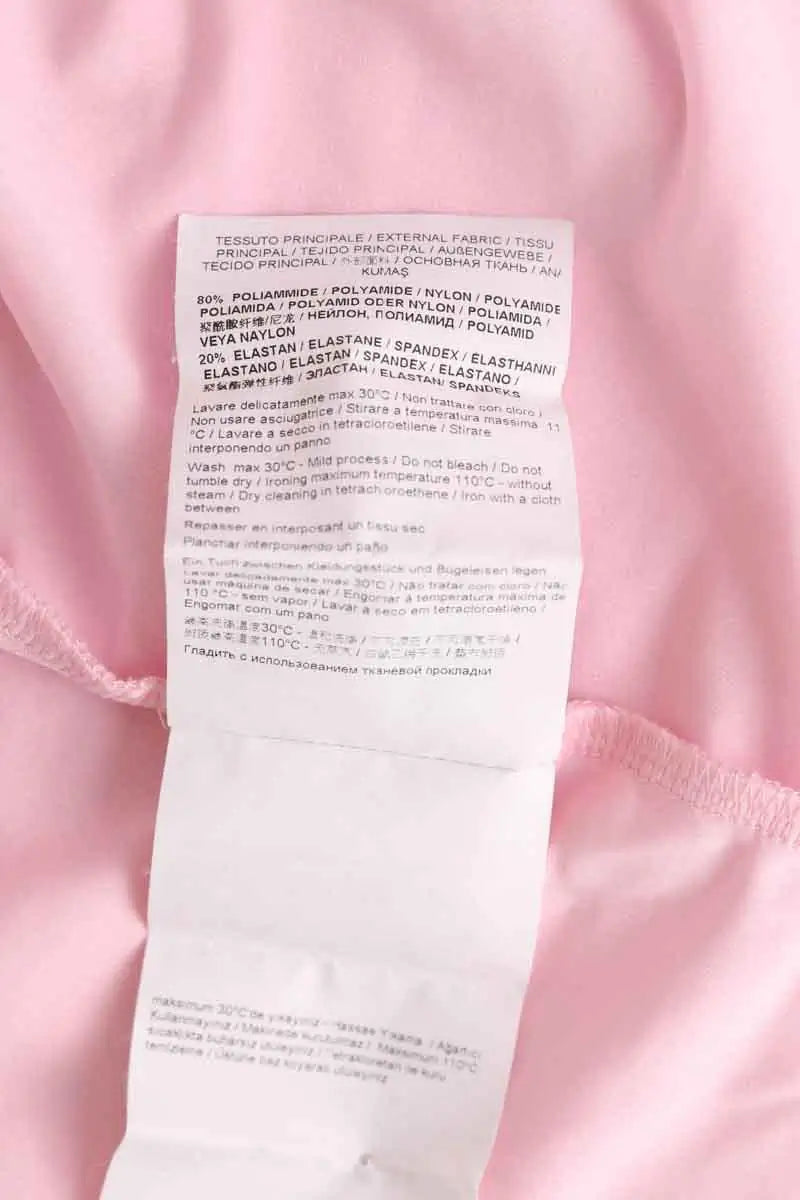 T-shirt Versace Rose en Synthétique