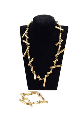 Collier et bracelet Biche de Bere  Doré