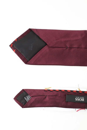 Cravate Boss  Bordeaux