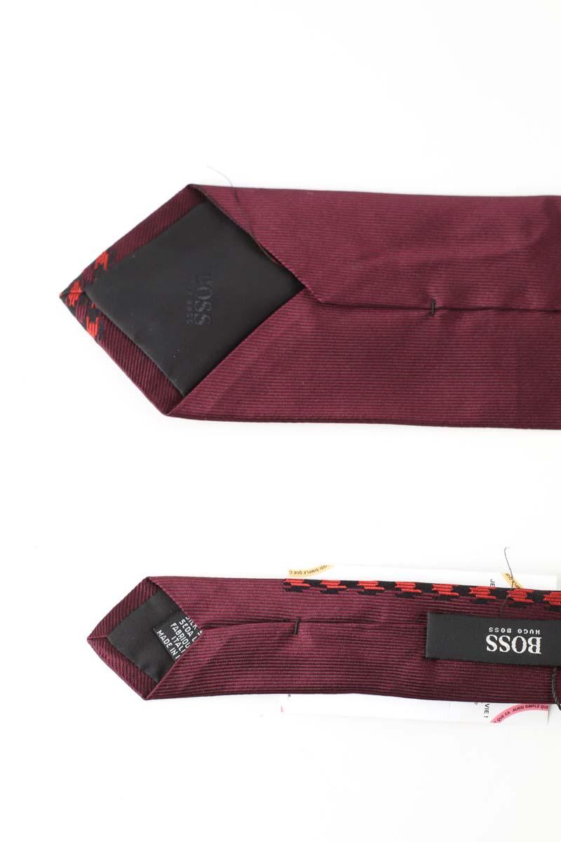 Cravate Boss  Bordeaux