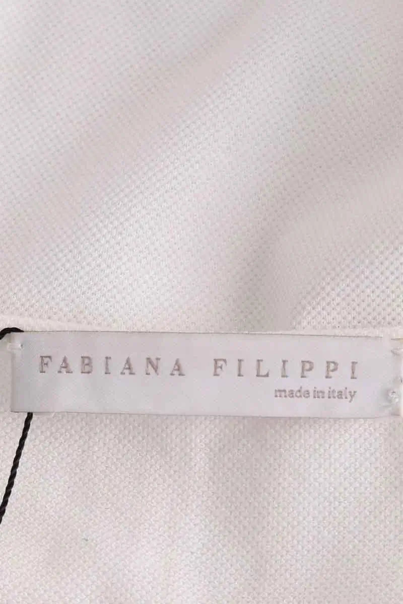 Blouse Fabiana Filippi Beige en Coton