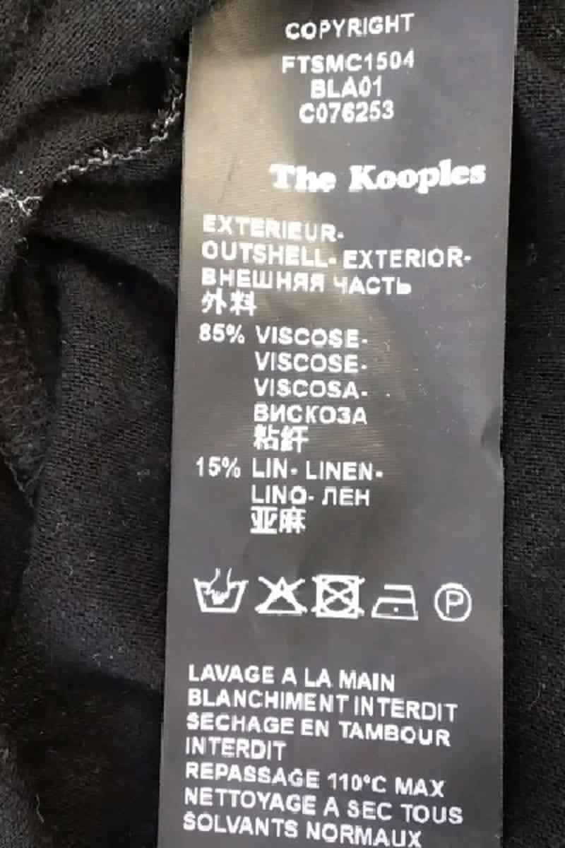 T-shirt The Kooples  Noir