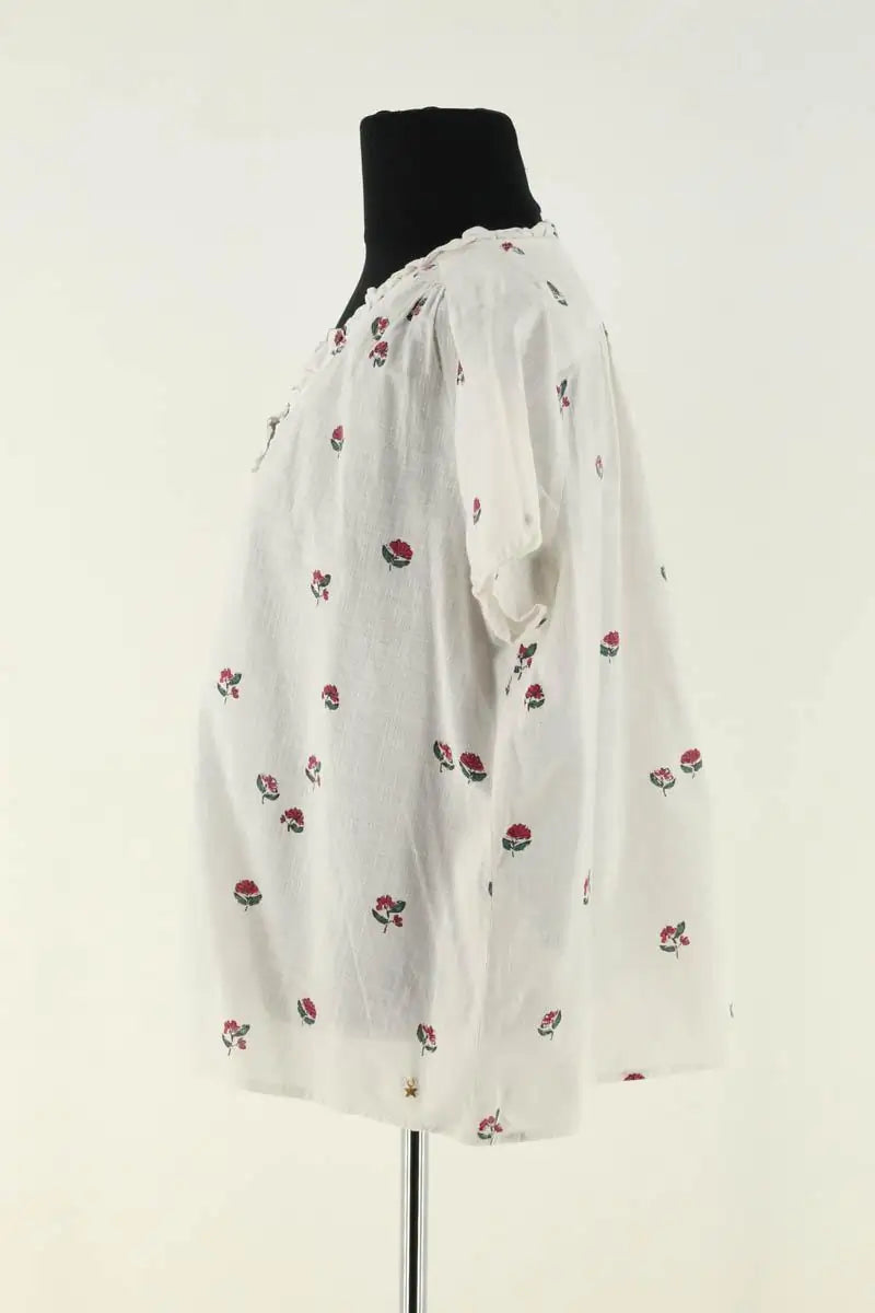 Blouse Des Petits Hauts Blanc en Coton