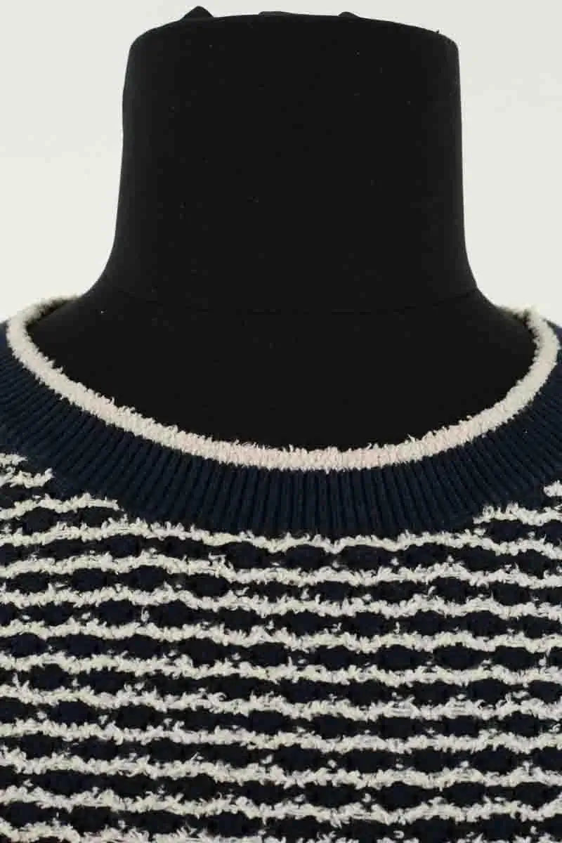 T-shirt Maje Bleu en Coton