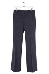 Pantalon bootcut Balmain Anthracite en Laine, taille XS - Seconde Main