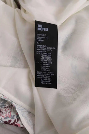 Robe The Kooples Blanc en Synthétique