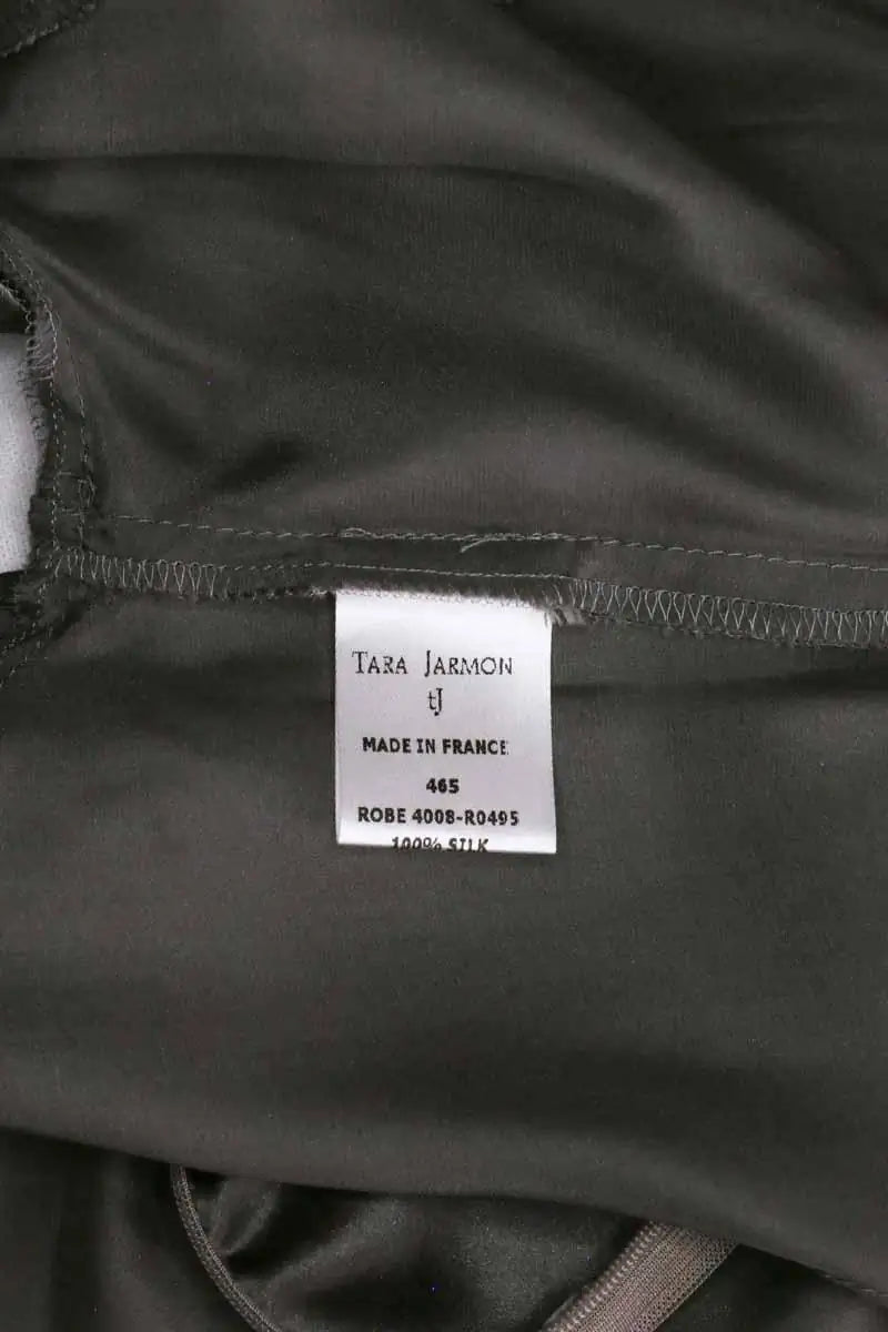 Robe Tara Jarmon Gris en Soie