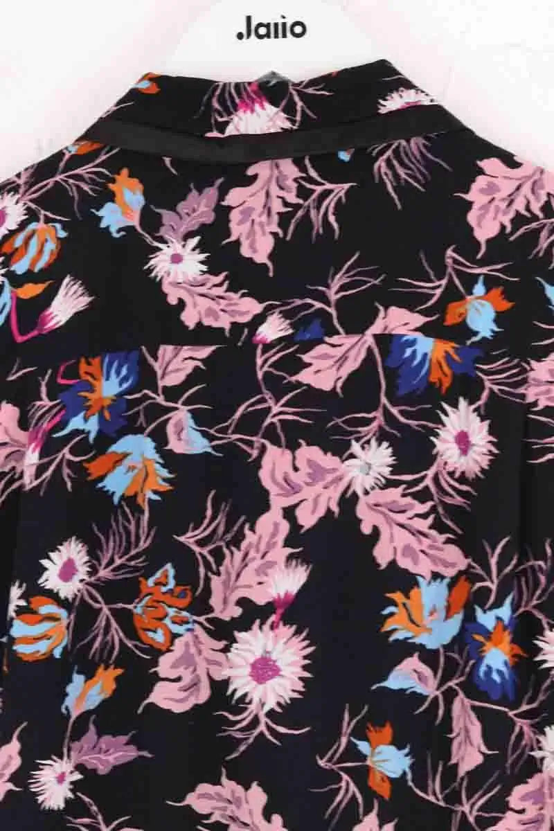 Combinaison Sandro Noir en Viscose