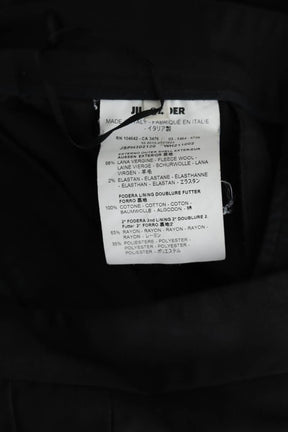 Droit Jil Sander  Noir