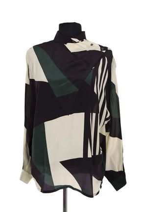 Blouse Soeur Elsa Multicolore en Soie, taille XS - Seconde Main