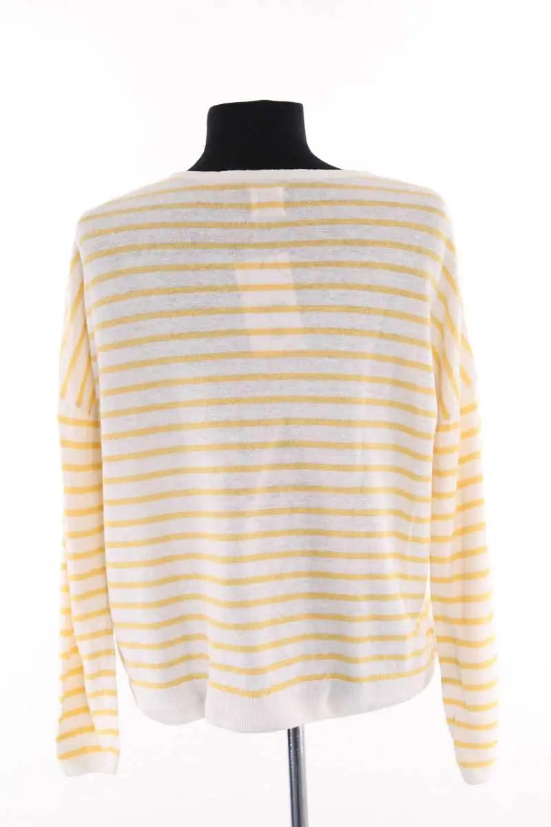 Top Des Petits Hauts Aglaon Jaune en Coton