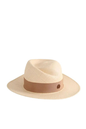 Panama Maison Michel Beige en Autres, taille M - Seconde Main