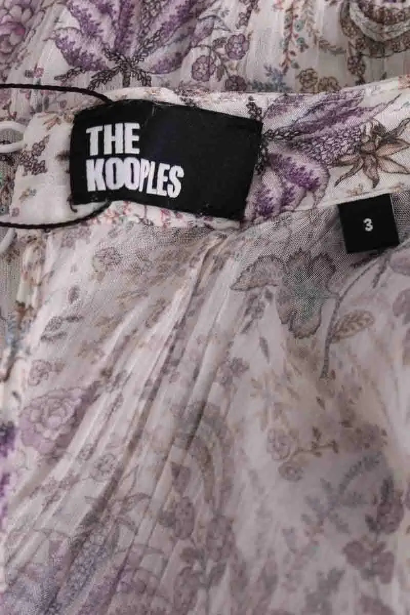 Robe The Kooples Violet en Viscose