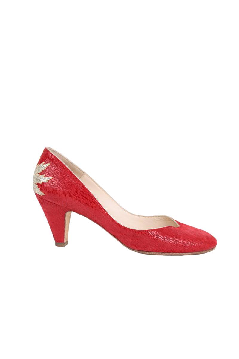 Talons Patricia Blanchet  Rouge