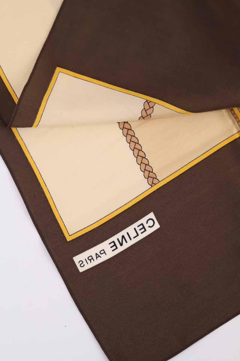 Carrés Celine  Marron