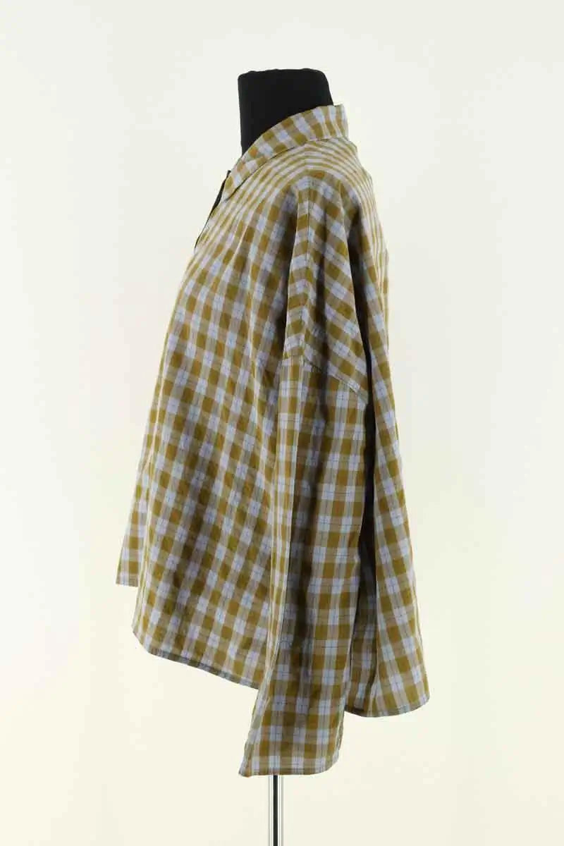 Chemise Apuntob Kaki en Coton