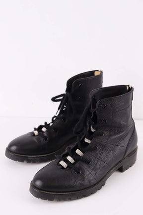 Bottes à lacets Jimmy Choo  Noir