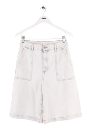 Bermuda Sandro Bleu en Coton, taille M - Seconde Main