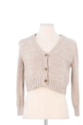 Cardigan Paule Ka Beige en Laine, taille S - Seconde Main