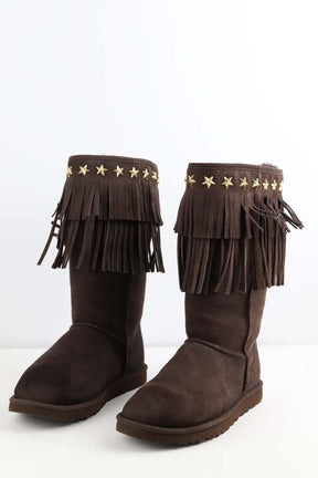 Boots Jimmy Choo x Ugg  Marron