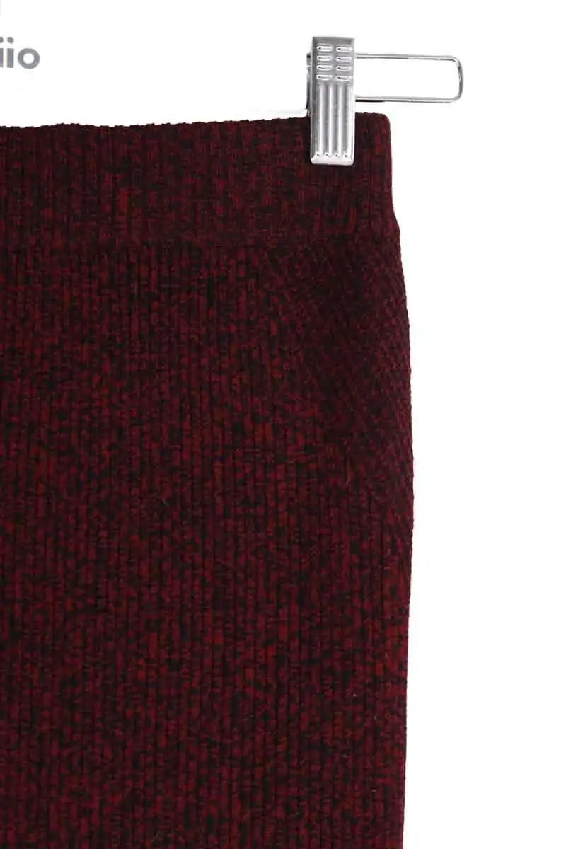 Jupe Maje Rouge en Laine