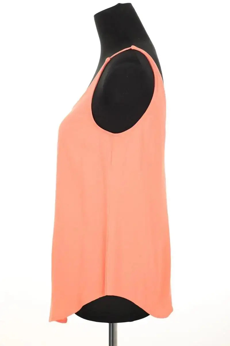 Top sans manche Bash Orange en Polyester