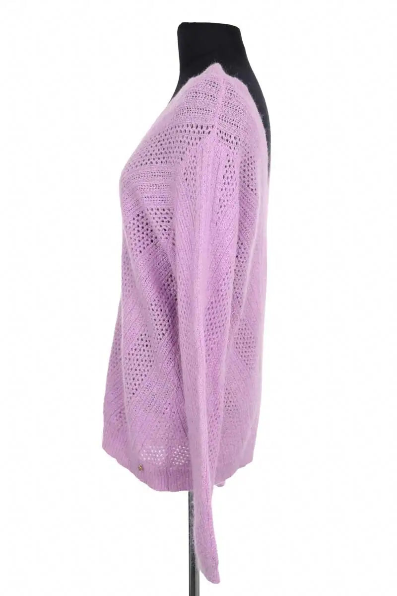 Pull Des Petits Hauts Violet en Laine