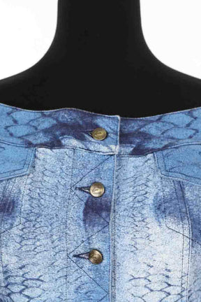Gilet Roberto Cavalli  Bleu