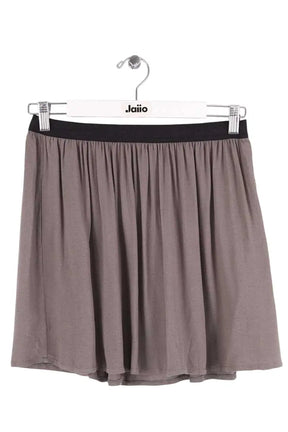 Jupe American Vintage Gris en Viscose, taille S - Seconde Main