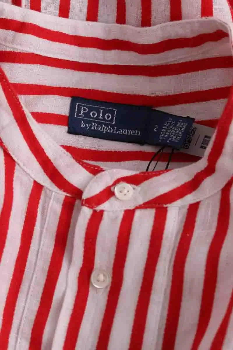 Chemise Ralph Lauren Rouge en Lin