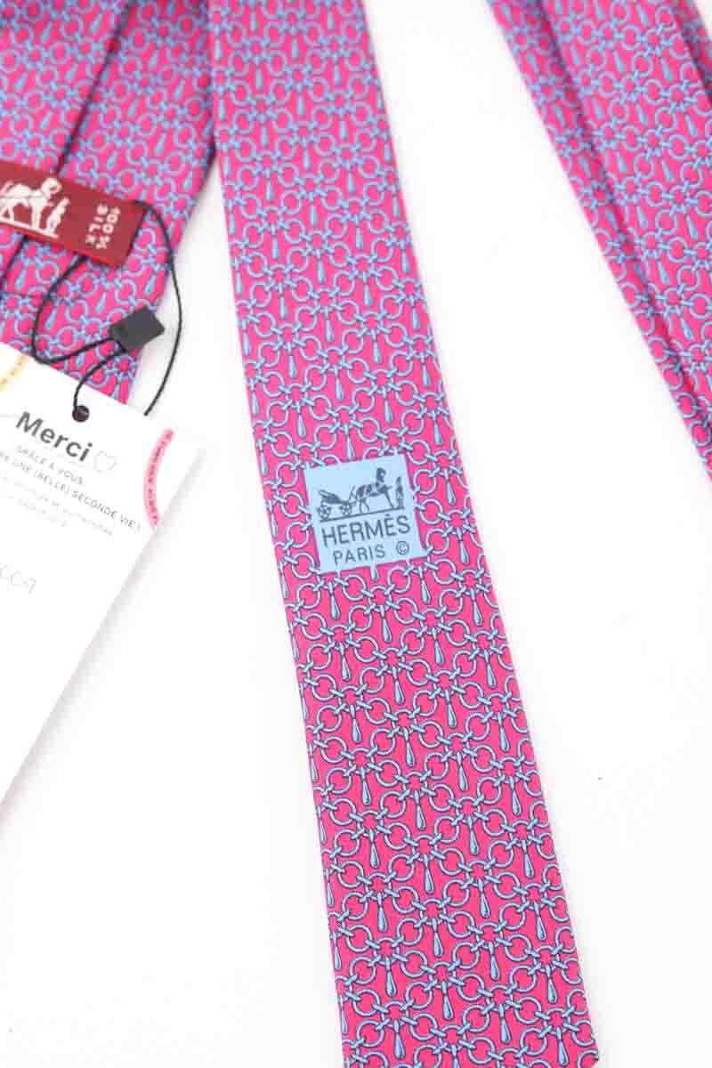 Cravate Hermès  Violet