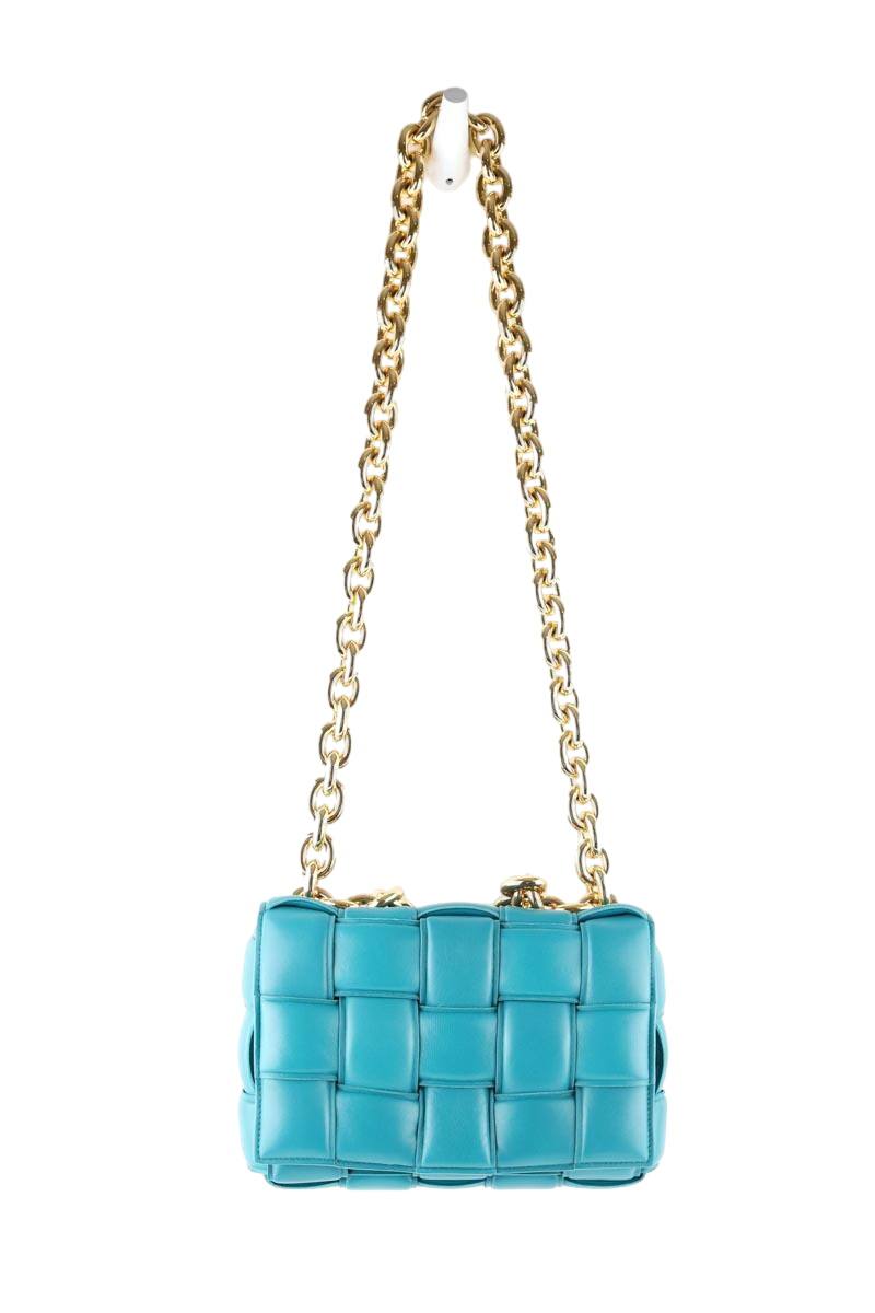 Sacs à main Bottega Veneta Chain Cassette Bleu