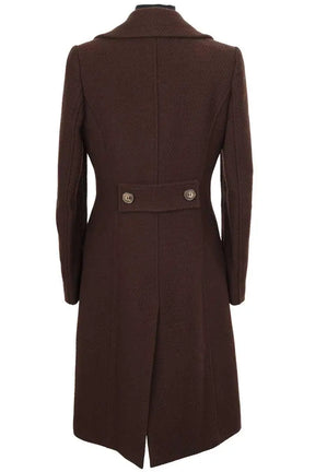 Manteau Dolce & Gabbana Marron en Laine