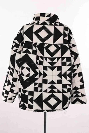 Manteau Hod Noir en Coton