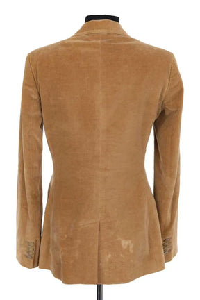 Blazer Dolce & Gabbana Camel en Coton
