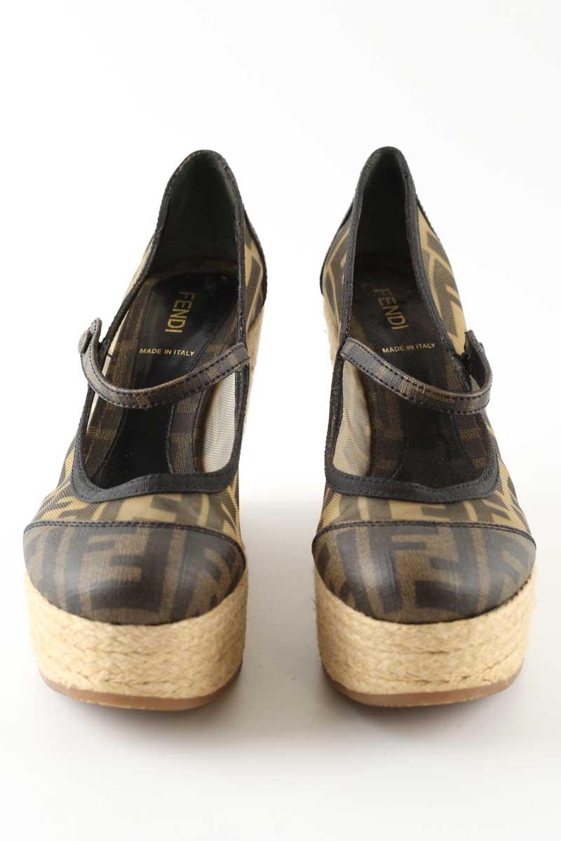 Talons Fendi  Marron