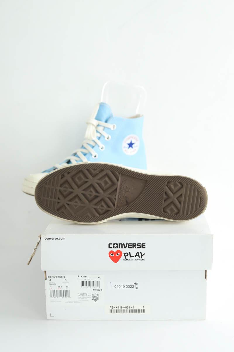 Baskets Comme Des Garçons  Bleu