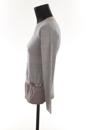 Top Fabiana Filippi  Gris