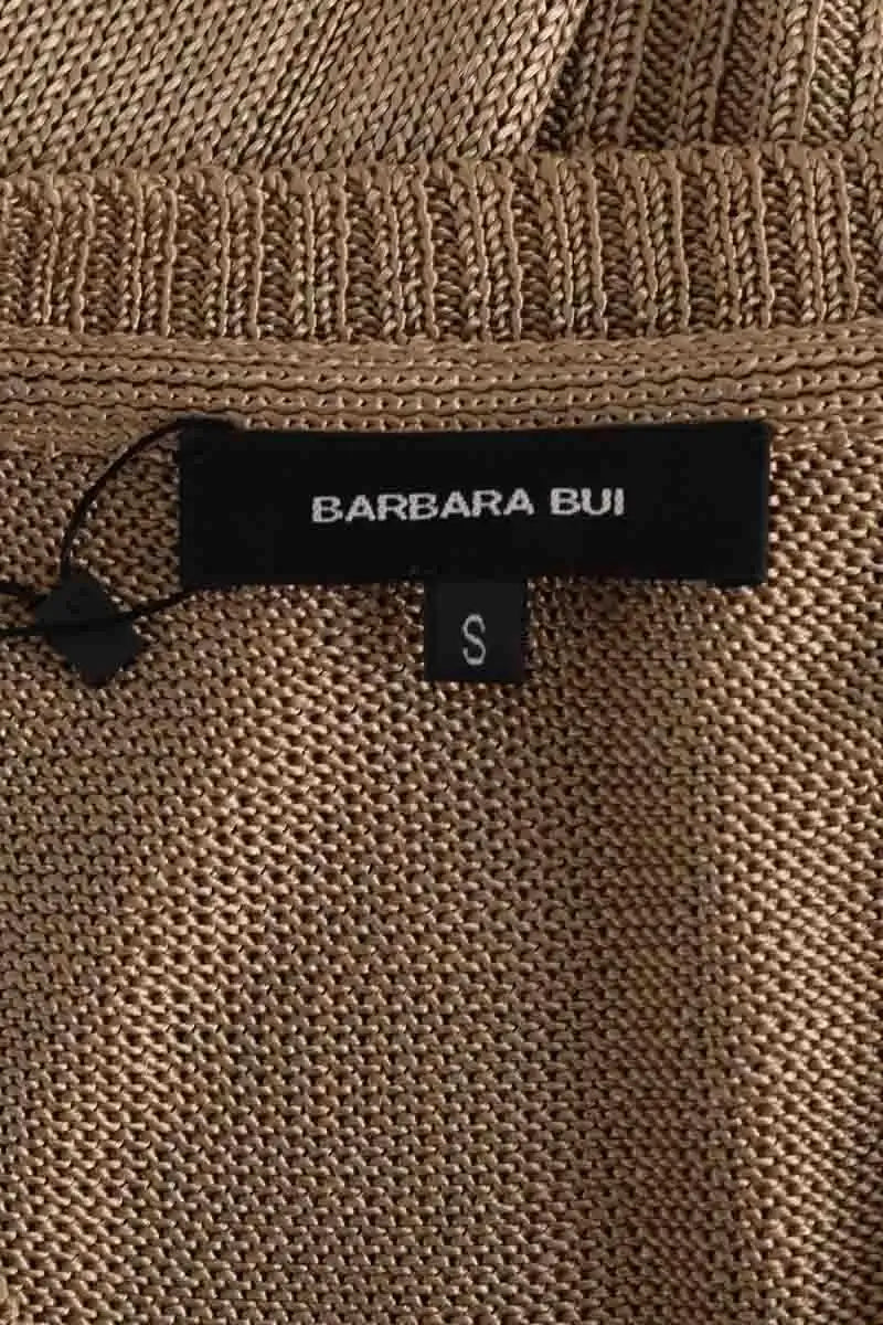 Pull Barbara Bui Doré en Synthétique